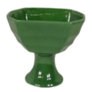 McCoy Pottery Green Pedestal Planter Floraline Series #459